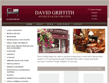 Tablet Screenshot of davidgriffithantiques.com